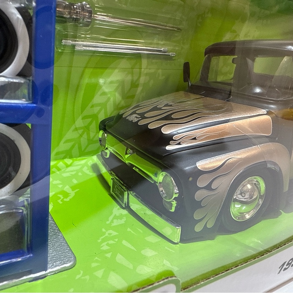 Stylish Black and Gold Toy Truck